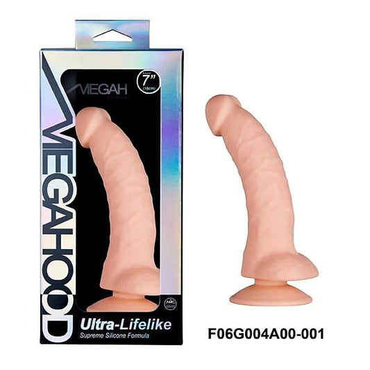 Ultra-Lifelike Supreme Silicone Curved Dong by NANMA