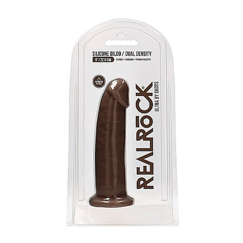 Realrock Ultra Silicone Dildo Brown