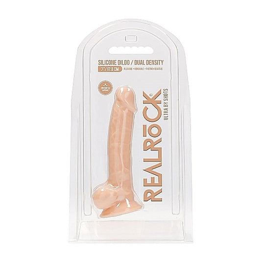 Realrock Ultra Silicone Dido with Balls Flesh