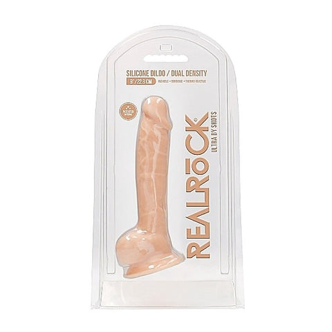 Realrock Ultra Silicone Dido with Balls Flesh