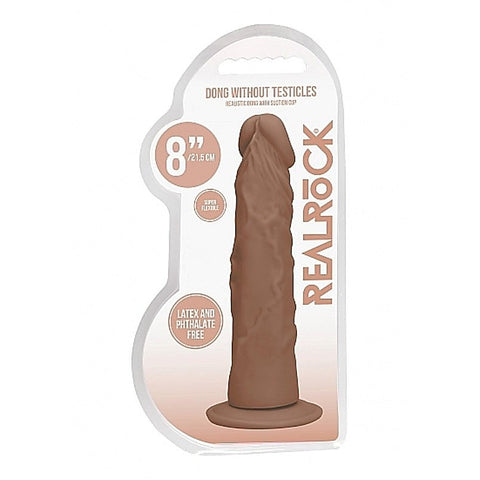 Realrock Skin Dong 8 Inch by Shots Toys