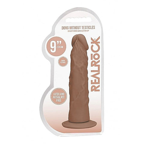 Realrock Skin Dong 9 Inch by Shots Toys