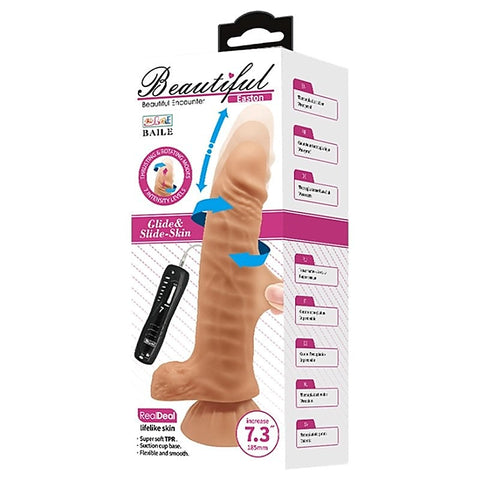 Easton Light Brown Dildo by Baile