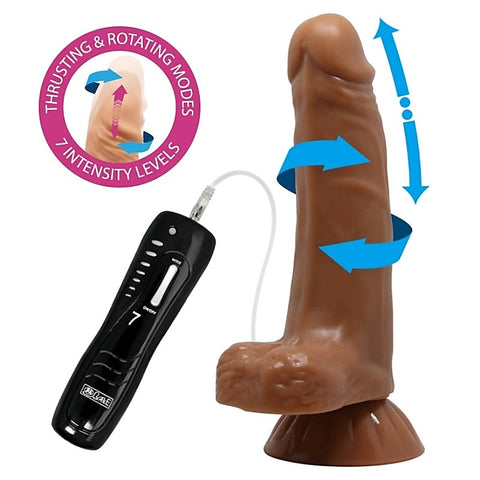 Easton Light Brown Dildo by Baile