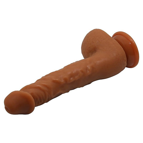 Jason Dildo Light Brown Realistic Dong by Baile