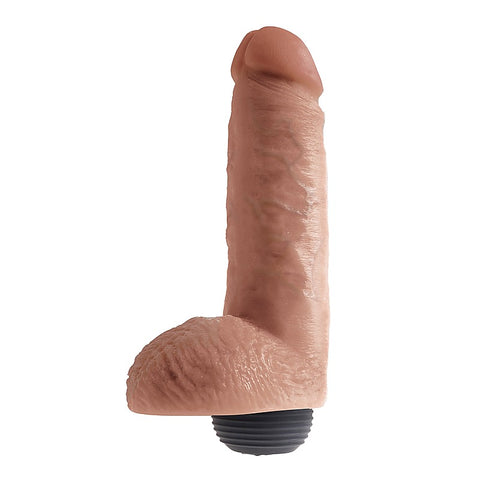 King Cock 8 Inch Realistic Squirting Cock with Balls