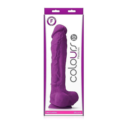Colours Pleasures Dong 10 Inch by NS Novelties