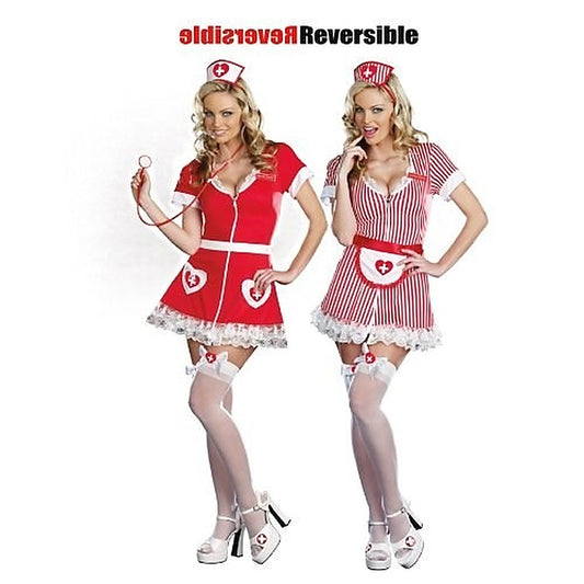 Ivanna Doctor Reversible Costume by Dream Girl Lingerie