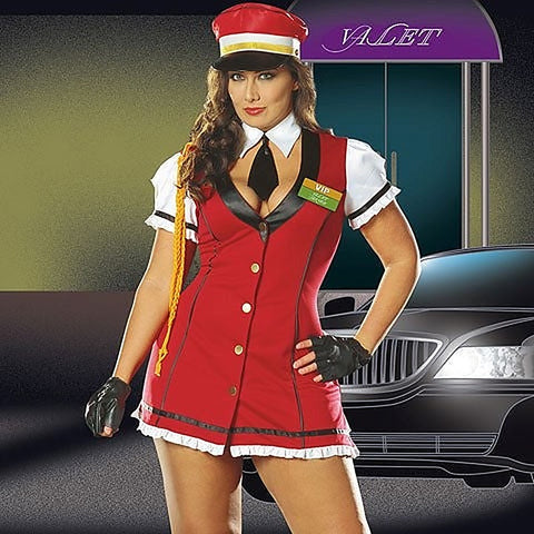 VIP Valet Service Costume by Dream Girl Lingerie
