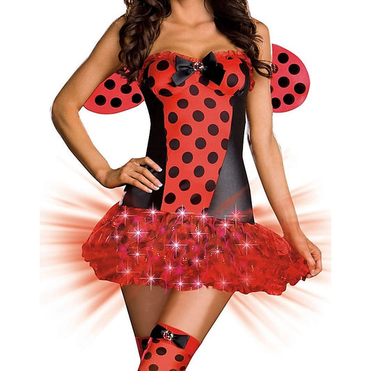 Light Me Up Ladybug Costume by Dream Girl Lingerie