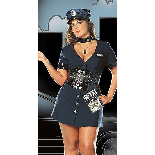 Corrupt Cop Enchanting Lingerie Ensemble