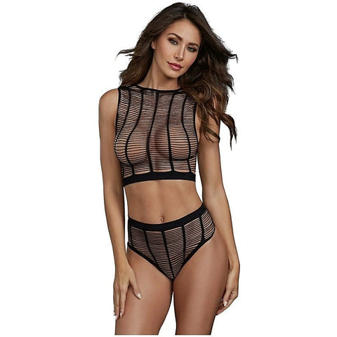 Dream Girl Indulgence Seamless Knit Crop Top and
