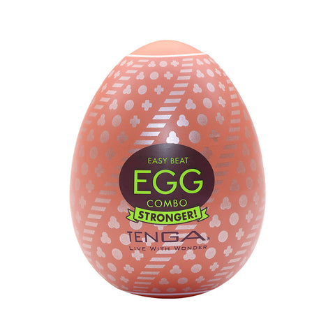 Egg Combo Spiral Ribbed Male Stroker by Tenga