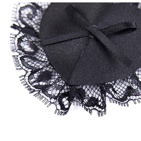 Lace Frill Nipple Pasties by Ella Bidoe
