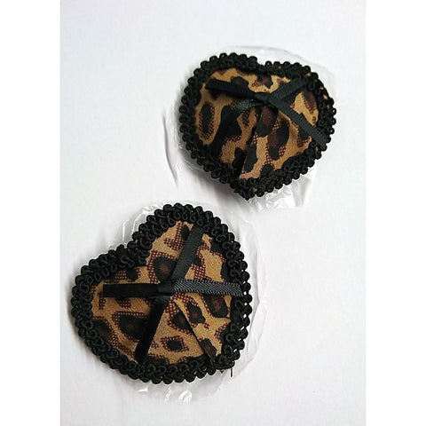Leopard Print Nipple Pasties by Ella Bidoe