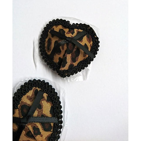 Leopard Print Nipple Pasties by Ella Bidoe