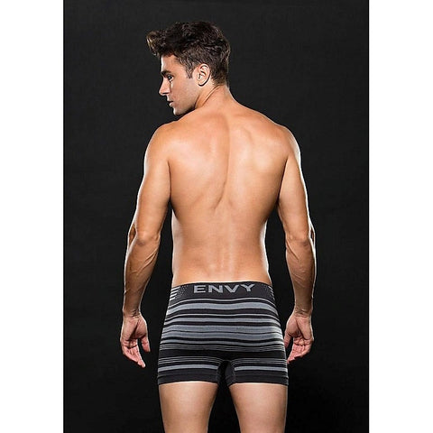 Seamless Trunk Grey Stripes by Envy Menswear