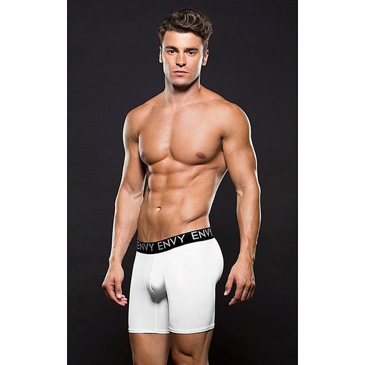 Micro Lowrise Logo Athletic Long Boxer by Envy Menswear