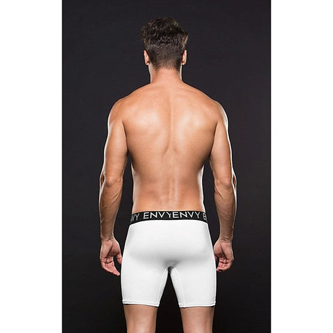 Micro Lowrise Logo Athletic Long Boxer by Envy Menswear