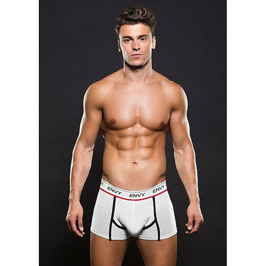 Logo Elastic Low Rise Mesh Trunk by Envy Menswear