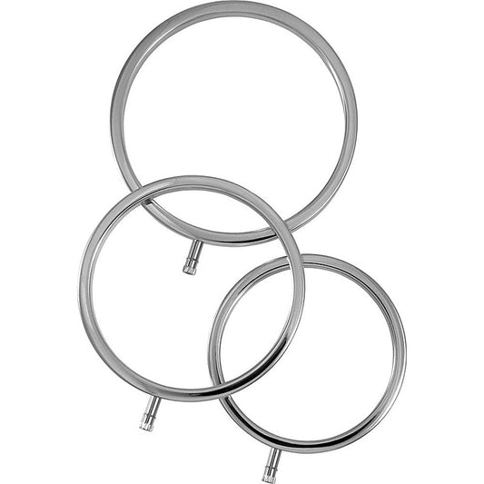ElectraRings Metal Scrotal Rings by Electrastim