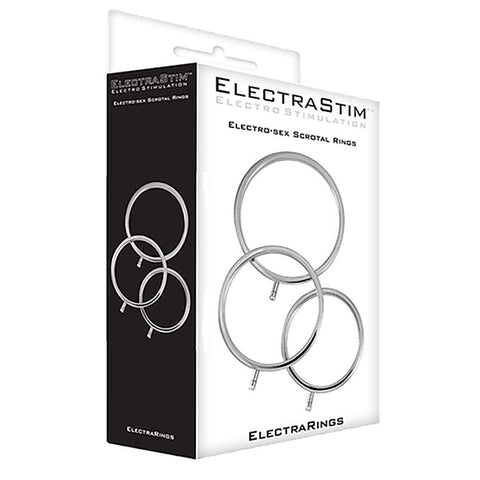 ElectraRings Metal Scrotal Rings by Electrastim