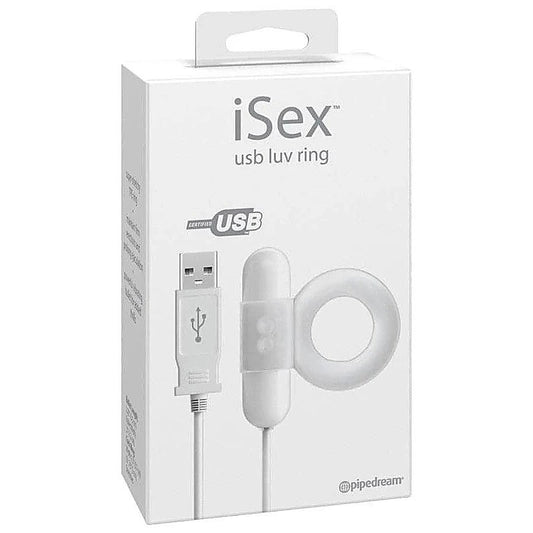 iSex USB Luv Cock Ring Vibrator by Pipedream