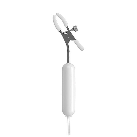 iSex USB Rechargeable Vibrating Nipple Clamp by Pipedream