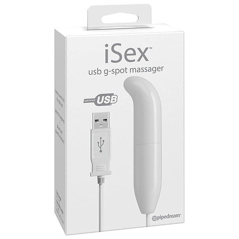 iSex USB Rechargeable G-Spot Massager by Pipedream