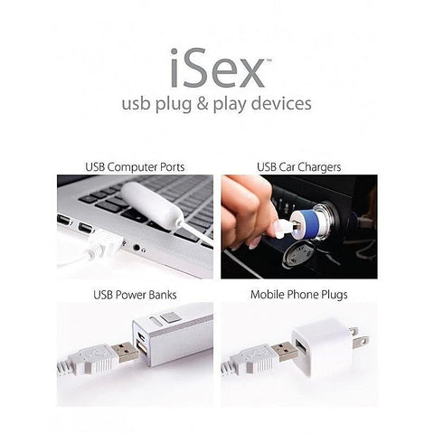 iSex USB Anal T Plug by Pipedream Products