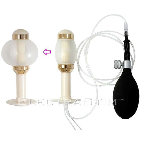 Inflatable Radial Contact Dildo by Electrastim