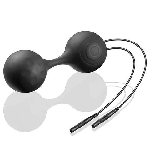 Silicone Noir Lula Kegel Balls by Electrastim