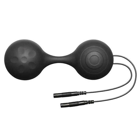 Silicone Noir Lula Kegel Balls by Electrastim