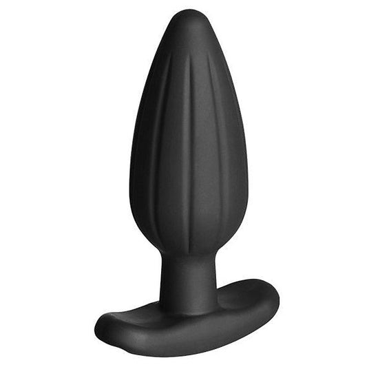 Silicone Noir Rocker Butt Plug by Electrastim