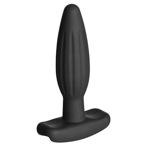 Silicone Noir Rocker Butt Plug by Electrastim