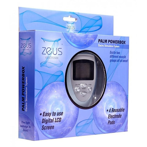 Zeus Electrosex Palm 6 Mode Powerbox by XR Brands