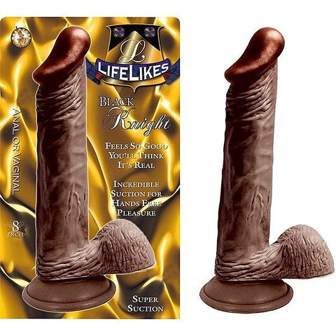 Black Knight Realistic 7-Inch Dildo by Nasstoys