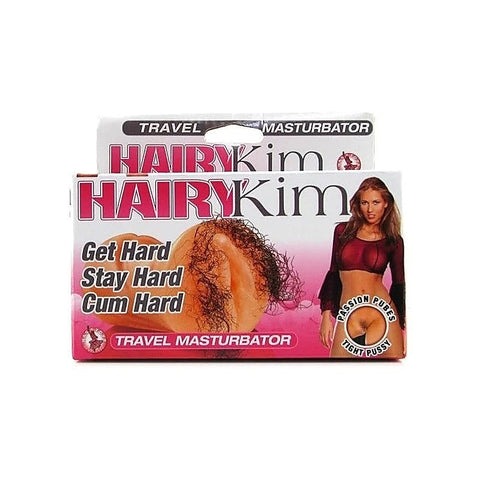 Hairy Kim Compact Masturbator by Nasstoys