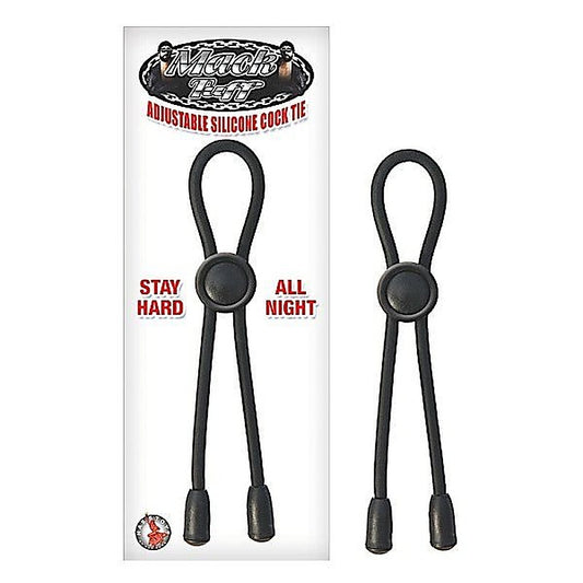 MACK TUFF Silicone Adjustable Cock Ties by Nasstoys