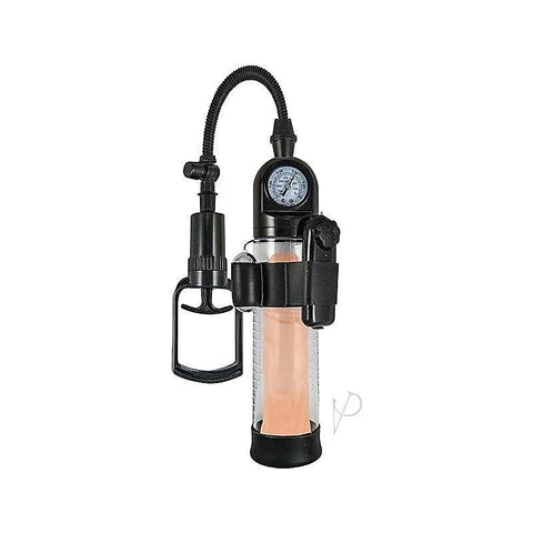 MAXX GEAR Vibrating Vacuum Gauge Penis Pump by Nasstoys