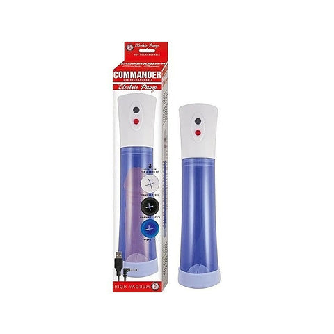 COMMANDER Rechargeable Cock Pump by Nasstoys