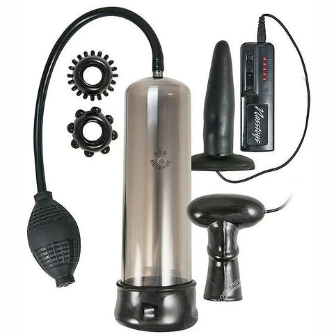 COMMANDER Vibrating Penis Pump by Nasstoys