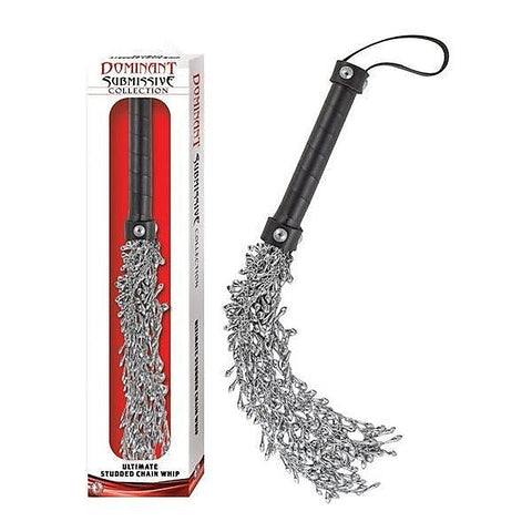 Studded Iron Chain Whip by Nasstoys