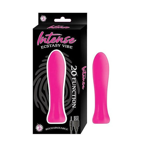 INTENSE Ecstasy 4.5" Rechargeable Silicone Vibe by Nasstoys
