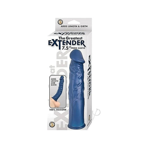 Silicone Penis Enlargement Sleeve - 7.5 Inches by Nasstoys