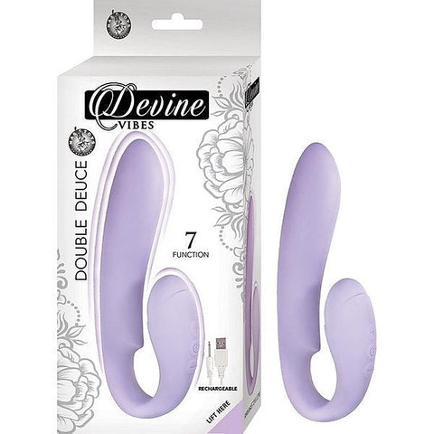 Dual Delight Rechargeable Silicone Massager by Nasstoys