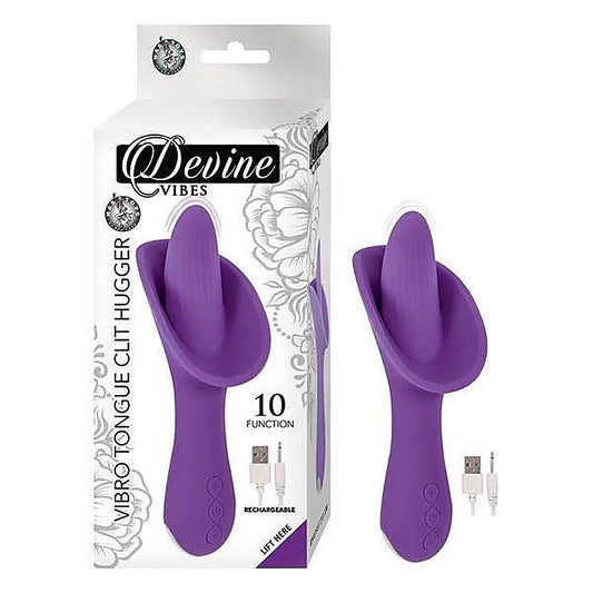 DEVINE VIBES Rechargeable Clit Pleasure Massager by Nasstoys