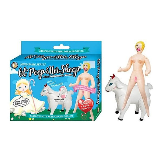 Lil' Peep and Her Sheep Blow Up Dolls by Nasstoys
