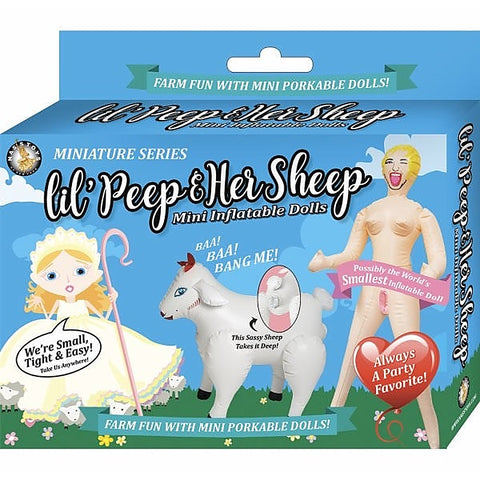 Lil' Peep and Her Sheep Blow Up Dolls by Nasstoys