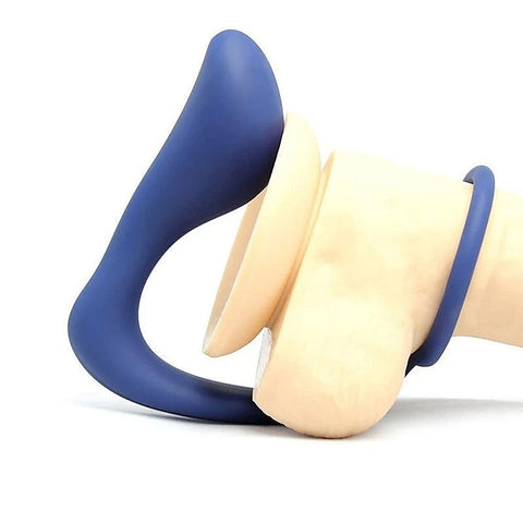 Prostate Pleasure Enhancer Silicone Cockring Set by Nasstoys
